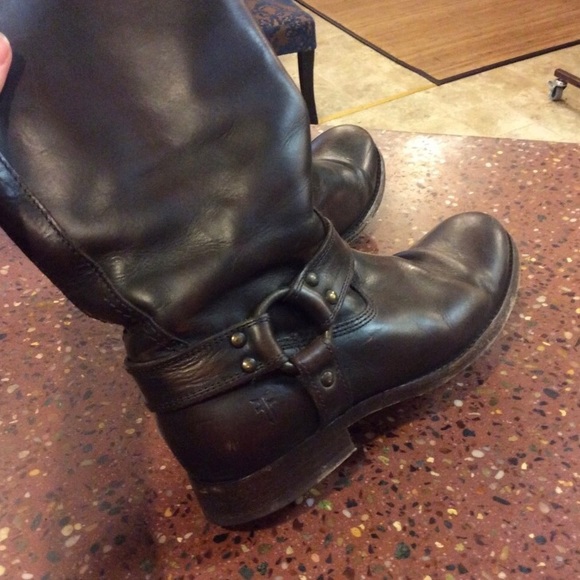 Frye Melissa Harness Tall Boots - Picture 6 of 7